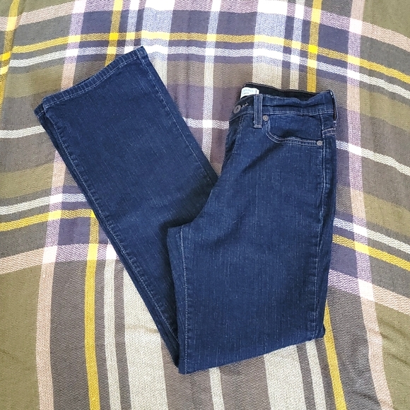 Levi's 512 Perfectly Slimmy Boot cut denim blue jeans Size 4 M - Picture 3 of 6
